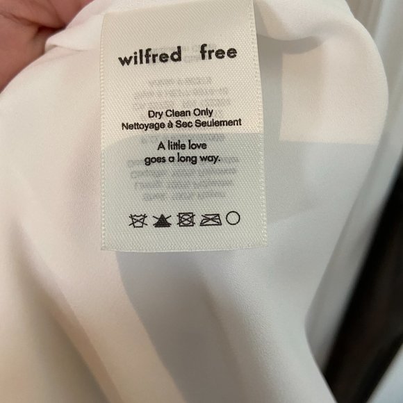 Wilfred T-Shirt Dress Low-Back with Tie - Picture 6 of 7